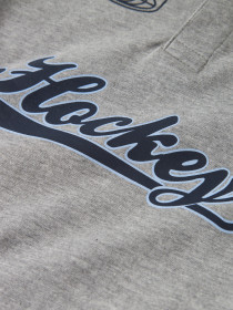 NAME IT Polo Bluse Sido Grey Melange